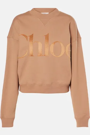 Chloé ChloÃ© Logo cotton fleece sweatshirt