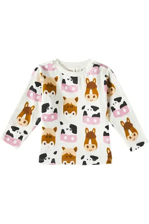 Stella McCartney Printed cotton jersey top