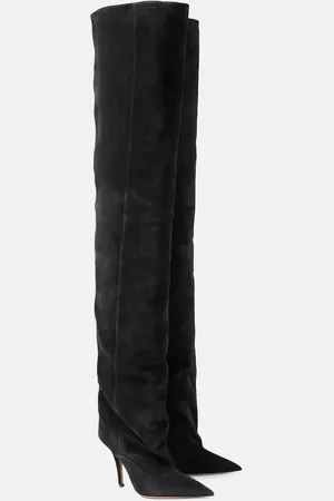 PARIS TEXAS Ines 105 suede over-the-knee boots
