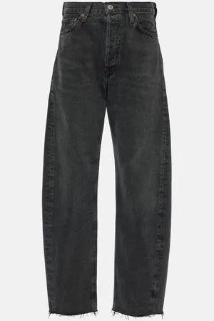 AGOLDE Luna high-rise barrel-leg jeans