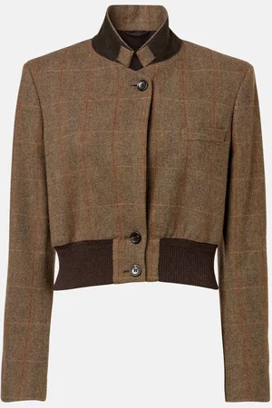 Loro Piana Marty wool and cashmere bomber jacket