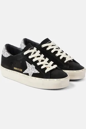Golden Goose Hi Star glitter suede sneakers