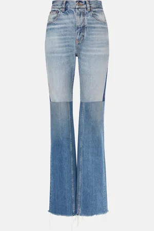 Chloé ChloÃ© Patchwork flared jeans