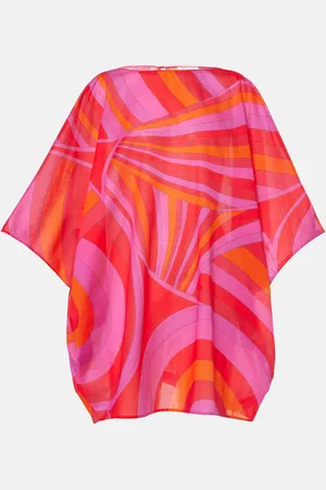 Puccini Iride cotton muslin kaftan