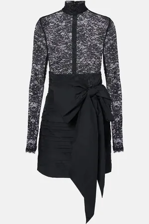 Rebecca Vallance X Nicky Hilton Delta lace minidress