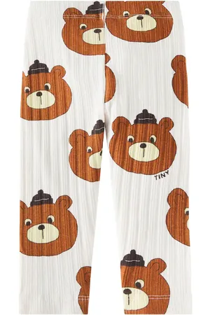Tiny Cottons Baby Bears cotton-blend leggings