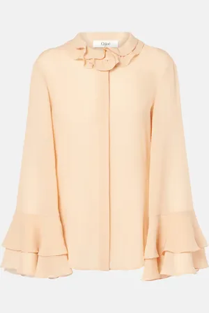 Chloé ChloÃ© Silk georgette blouse