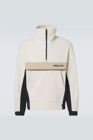 Moncler Fleece half-zip sweater