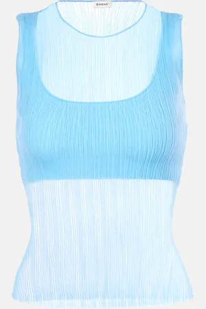 Simkhai Oakley sheer tank top