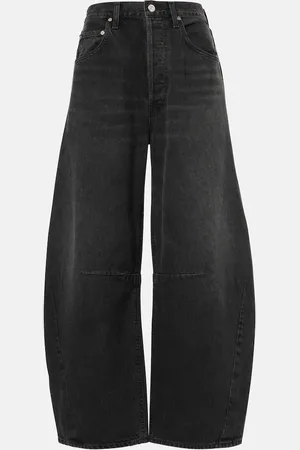 Citizens of Humanity Horseshoe mid-rise barrel-leg jeans