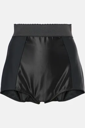 Dolce & Gabbana Paneled high-rise shorts