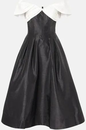 Rebecca Vallance Eliza off-shoulder midi dress