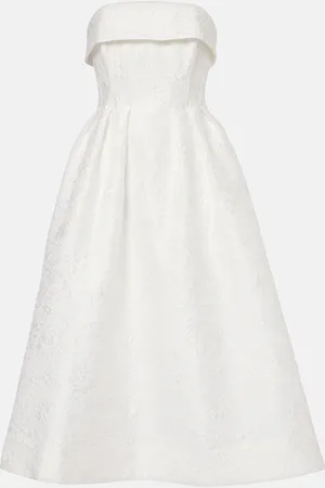 Rebecca Vallance Bridal Esther brocade bustier dress