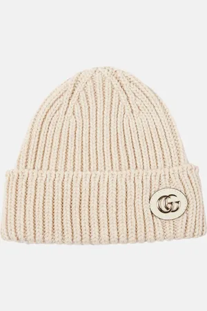Gucci Double G wool-blend lamÃ© beanie
