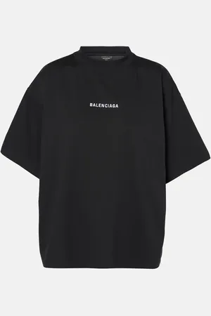 Balenciaga Printed cotton jersey T-shirt