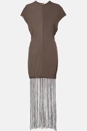FAITHFULL THE BRAND Brita fringed minidress