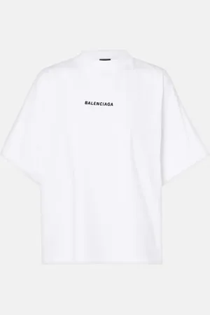 Balenciaga Printed cotton jersey T-shirt