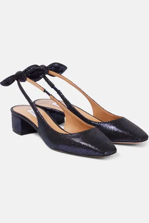 Aquazzura Very Bow 35 slingback pumps