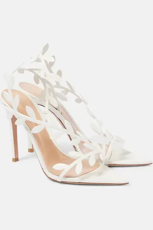 Gianvito Rossi Flavia 105 leather sandals