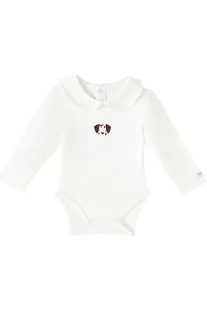 Donsje Baby Davo Dalmation cotton jersey bodysuit