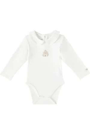 Donsje Baby Davo Poodle cotton jersey bodysuit
