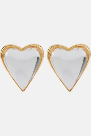 Alaïa AlaÃ¯a Le CÅur Bombe heart-shaped earrings