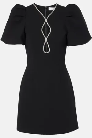 Rebecca Vallance Estella embellished crÃªpe minidress