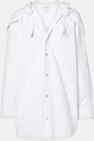 Bottega Veneta Knot-detail cotton shirt