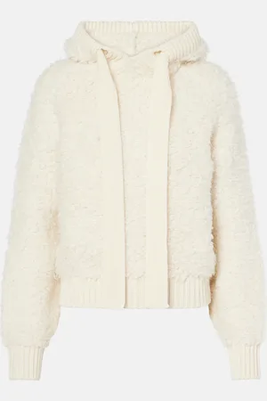 JET SET Jennifer wool-blend hoodie
