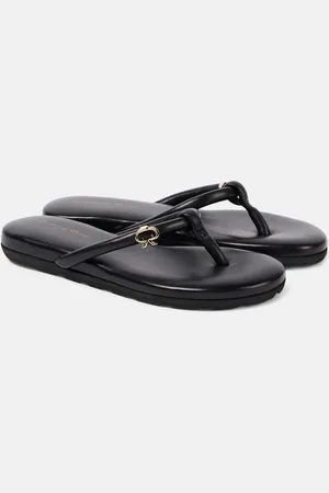 Gianvito Rossi Juno leather thong sandals
