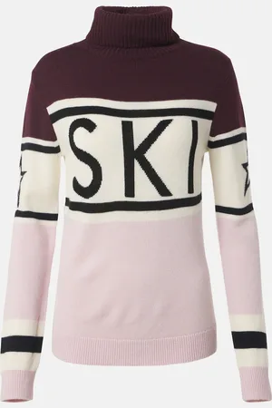 Perfect Moment Schild intarsia wool turtleneck sweater