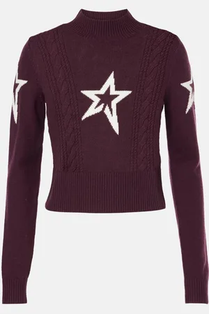 Perfect Moment Cable-knit wool sweater