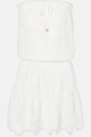 Melissa Odabash Isla cotton-blend crochet beach dress