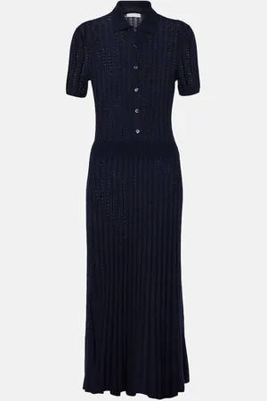 GABRIELA HEARST Elvis cashmere and silk shirt dress