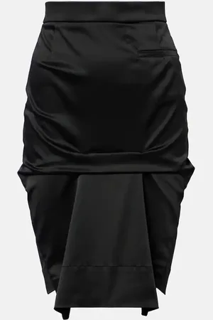 Vivienne Westwood Satin midi skirt