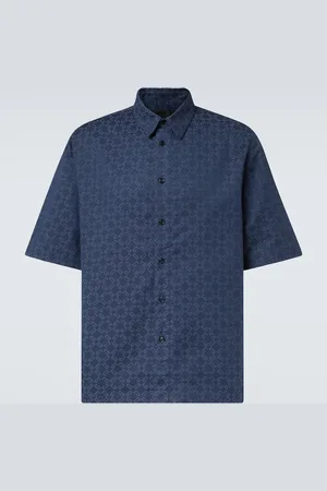 Givenchy Monogram 72 jacquard denim shirt
