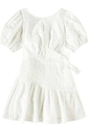POUPETTE ST BARTH Chantal broderie anglaise cotton dress