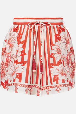 Farm Rio Floral Chains cotton shorts