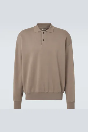 Auralee Cotton polo sweater