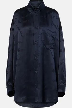 Balenciaga Cocoon silk shirt