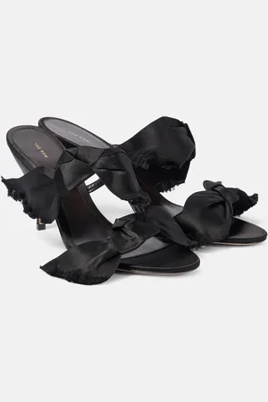 The Row Vika satin sandals