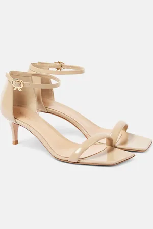 Gianvito Rossi Pat 55 leather sandals