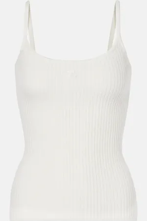 Courrèges CourrÃ¨ges Reedition ribbed-knit top