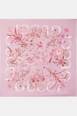 Gucci GG Shadow silk scarf
