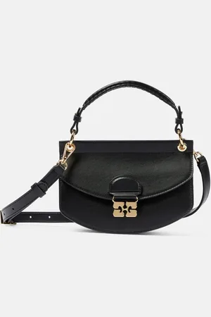 Ganni Apo-G Mini leather crossbody bag