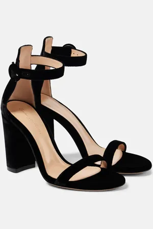 Gianvito Rossi Gaeta 95 velvet sandals
