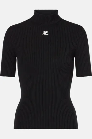 Courrèges CourrÃ¨ges Reedition ribbed-knit top