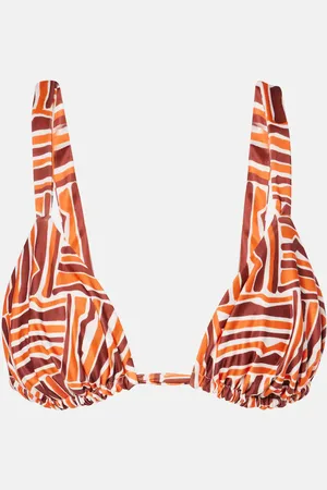 FAITHFULL THE BRAND Printed bikini top