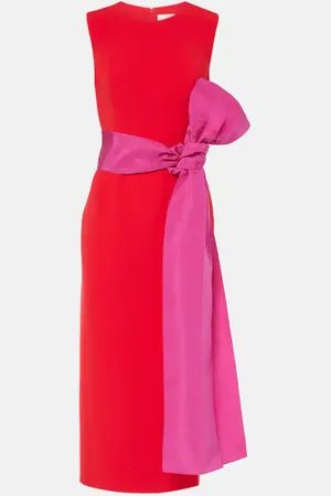 Carolina Herrera Bow-detail midi dress