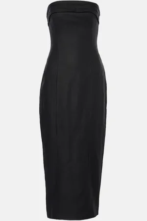 FAITHFULL THE BRAND Linen midi dress
